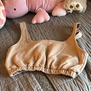 Forever 21 Tan Crop Top